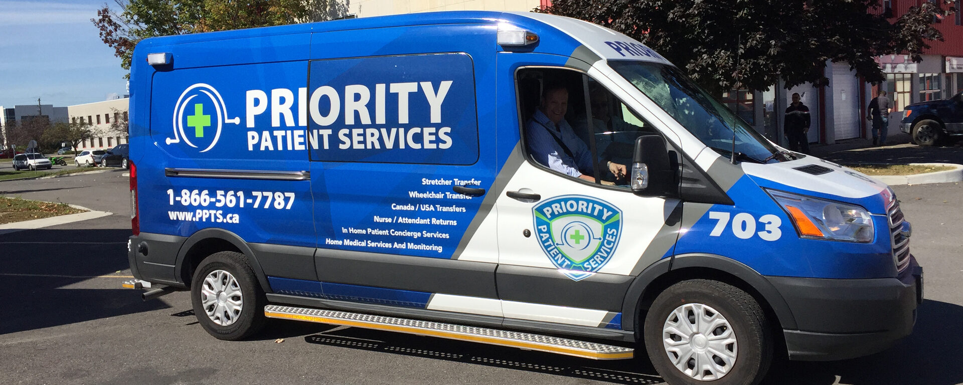 Transdev Canada Priority Patient Transfer Service Inc vehicle