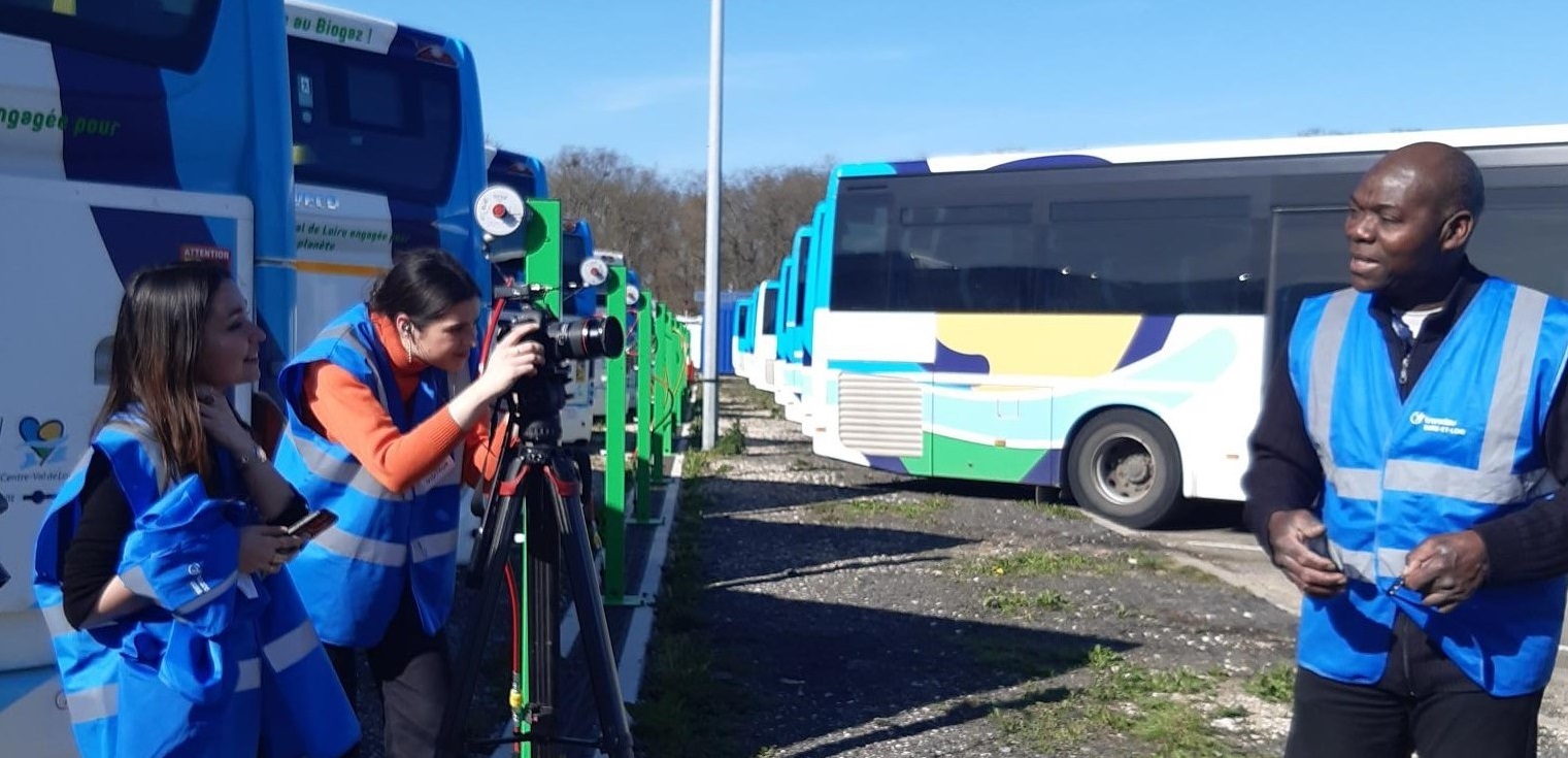 Monsieur Barancio conducteur chez Transdev