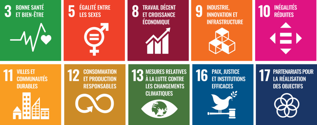 Notre contribution aux Objectifs de Développement Durable 2022