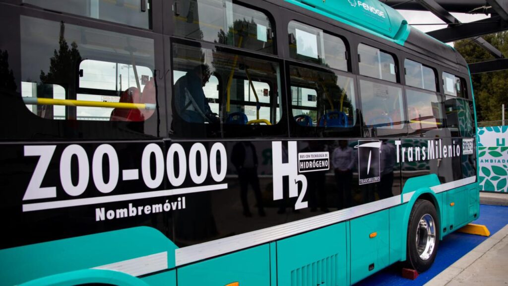 Bus hydrogène Colombie