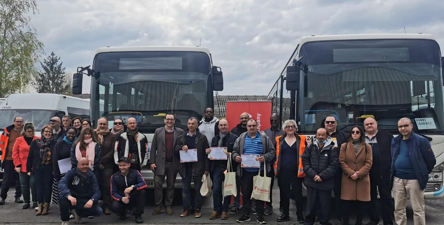 Transdev Loiret a organisé le 18 avril 2023 son challenge local du "Bus d’Or" sur son dépôt de Gien.