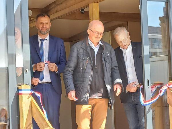 Inauguration du Village Mobile NEXAN 2 à Lyon avec Ludovic Jourdain