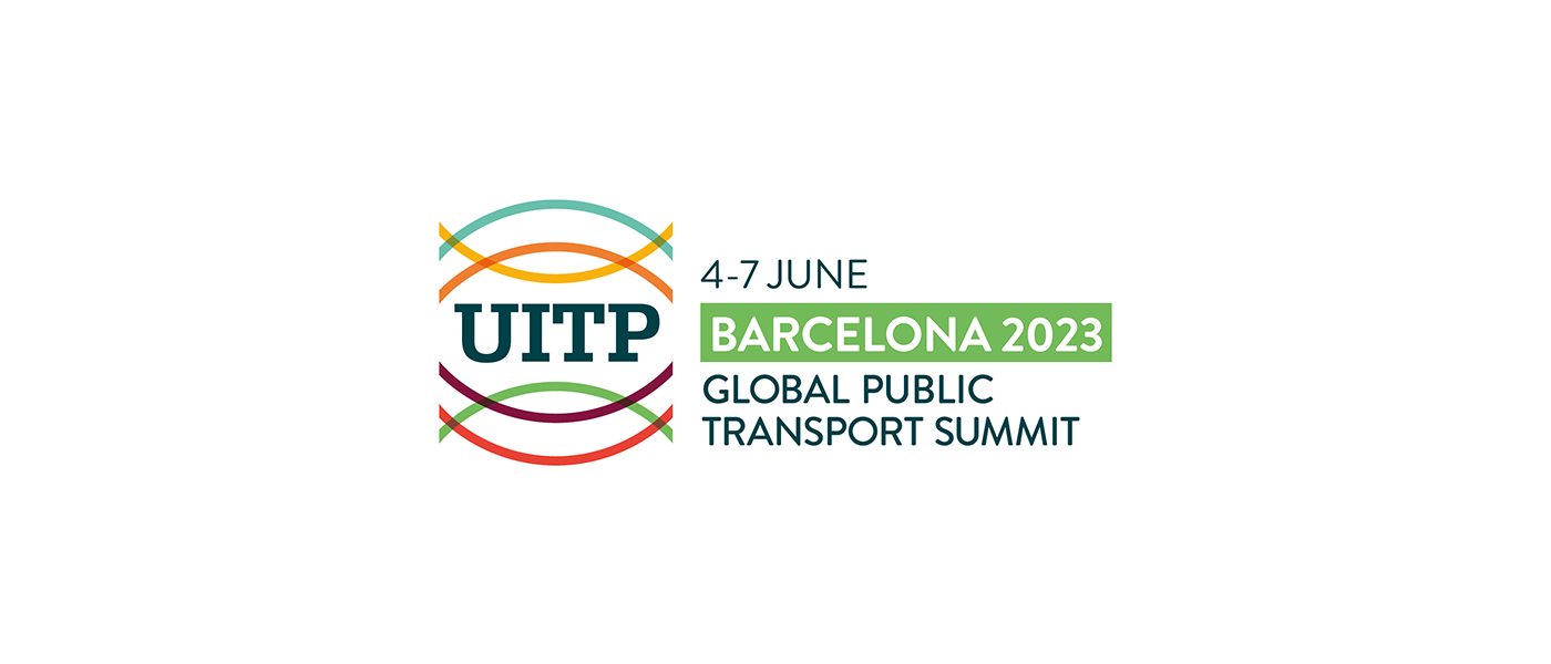 Logo UITP 2023 Barcelona