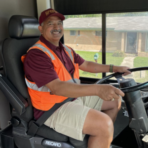 Texas State University Shuttle Drivers Eloy Collazo