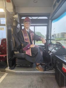 Texas State University Shuttle Drivers Trevor Meyer