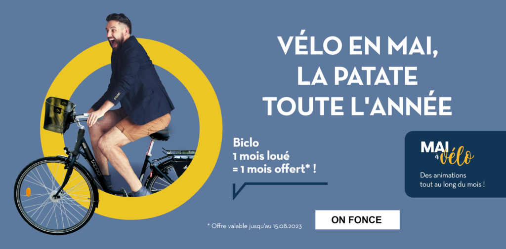 Mai à vélo biclo 2