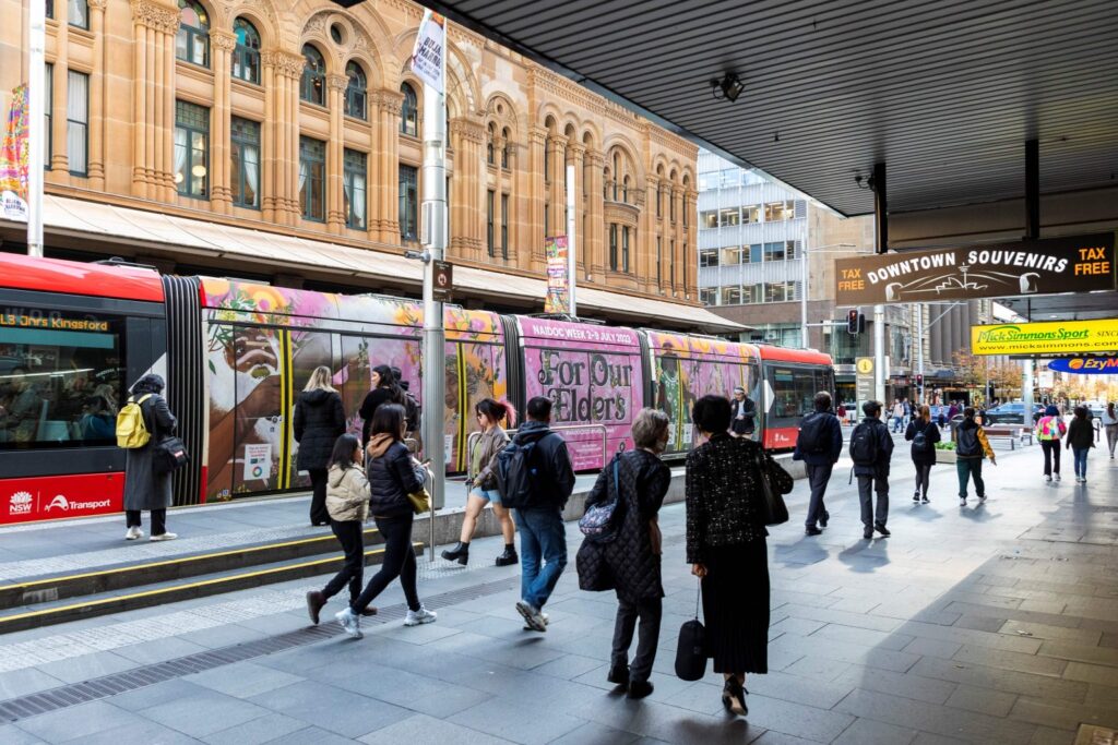 Naidoc week tram