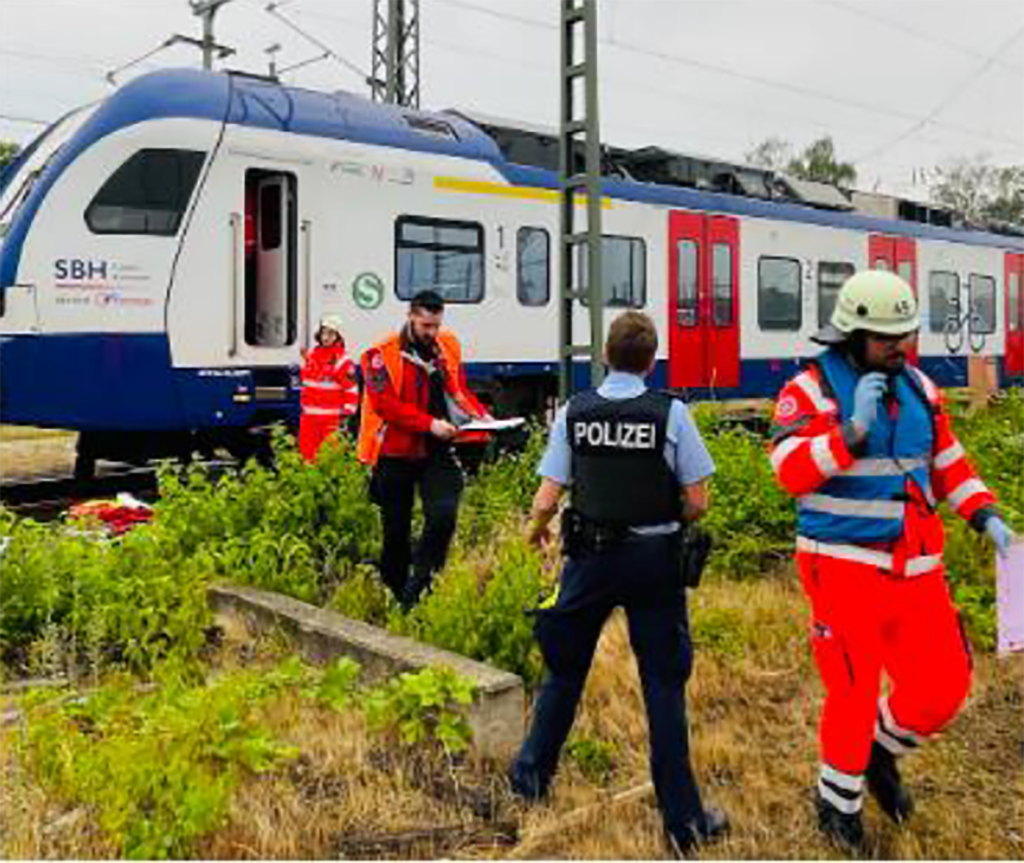 SBahn Hanover Well equipped for emergencies