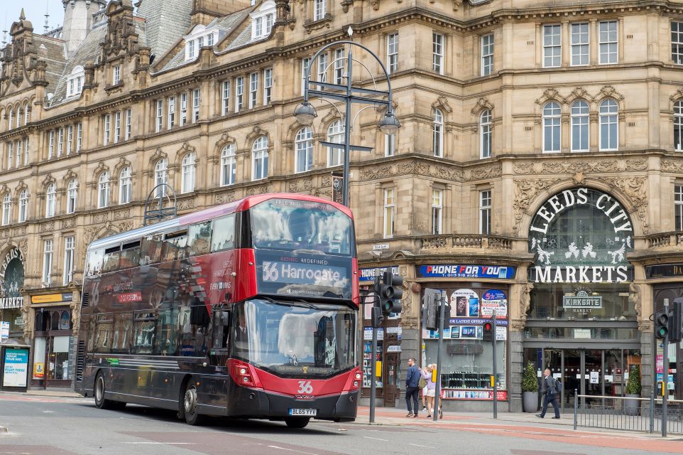 The Harrogate Bus Company bus 36 in Leeds