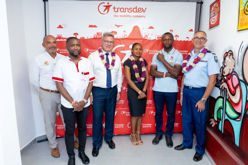 Transdev inaugure ses nouveaux locaux à Mayotte