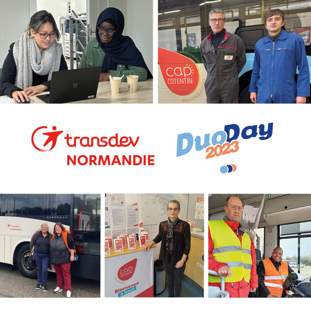 Duo Day 2023 Transdev Normandie