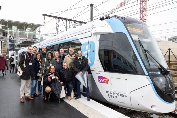 InaugurationT12 Le tram-train entre Massy et Evry-Courcouronnes