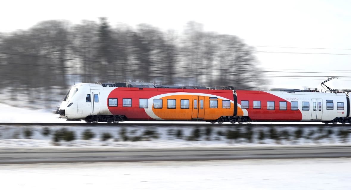 Train Östgötapendeln Sweden