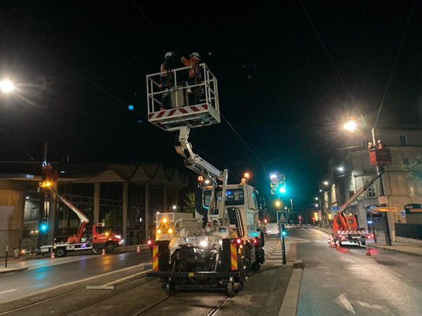 Travaux d’envergure sur la ligne de tramway du réseau Transdev Grand Reims