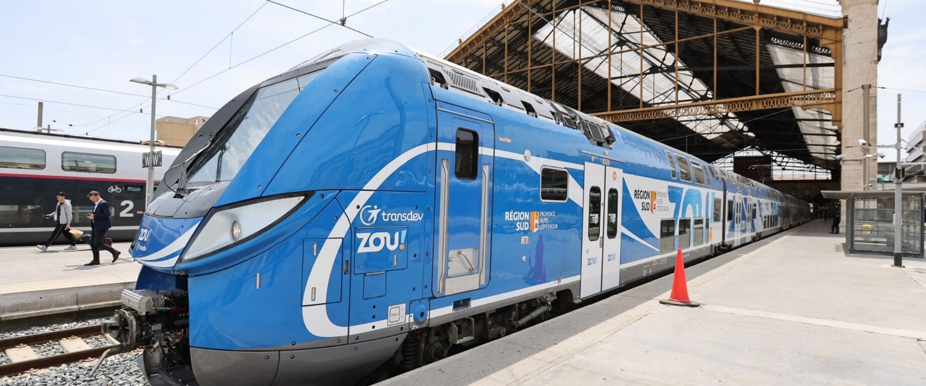 Train Zou en gare