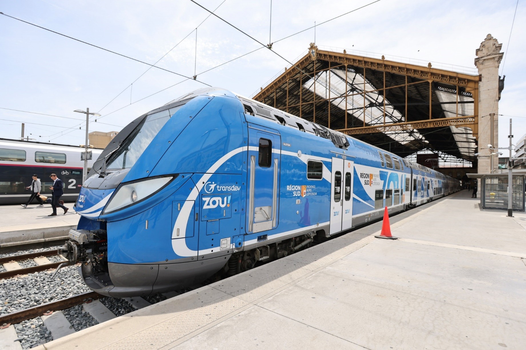 Train Zou en gare