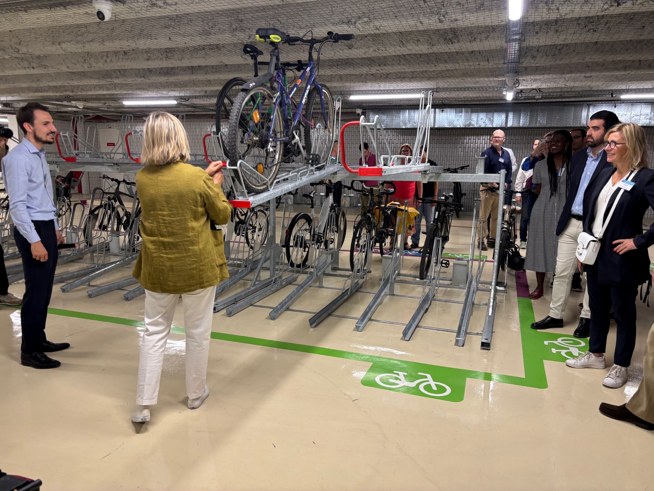 Parking à vélos