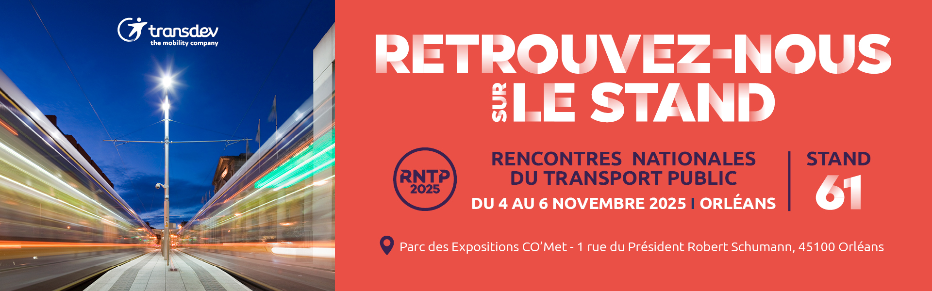 Header Retrouvez-nous sur le stand RNTP 2025